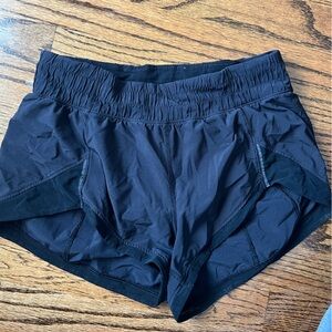 lululemon athletica Black Athletic Shorts